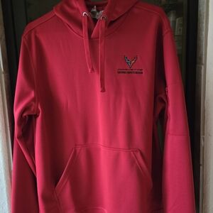 Red National Corvette Museum Hoodie
